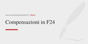 Amministrazione Srl News Compensazioni in F24