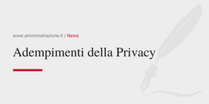 Amministrazione Srl Adempimenti della Privacy