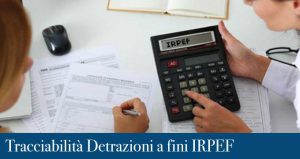 Tracciabilita Detrazioni a fini IRPEF