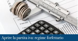 Aprire la partita iva regime forfettario