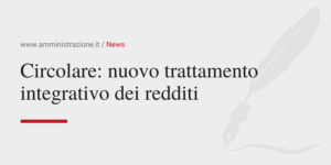 Amministrazione Srl Circolare nuovo trattamento integrativo dei redditi