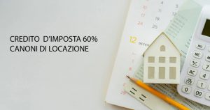 Credito imposta canoni uso non abitativo