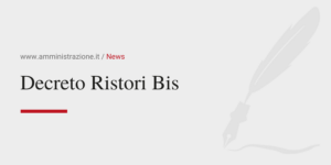 Amministrazione Srl Decreto Ristori Bis