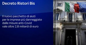 Decreto ristori bis 9 novembre 2020