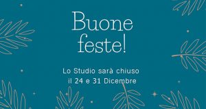 Amministrazione chiusura feste di Natale