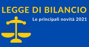 Legge di Bilancio 2021