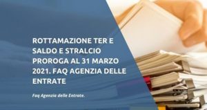 Rottamazione ter e saldo e stralcio