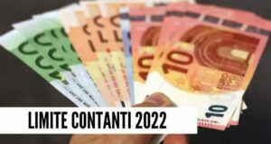 Limite contanti 2022