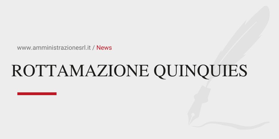 Studio BMGR Crema - ROTTAMAZIONE QUINQUIES