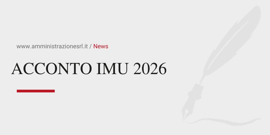 Studio BMGR Crema - ACCONTO IMU 2026